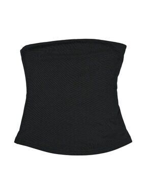 Bamba Swim Base Tube Top in Black